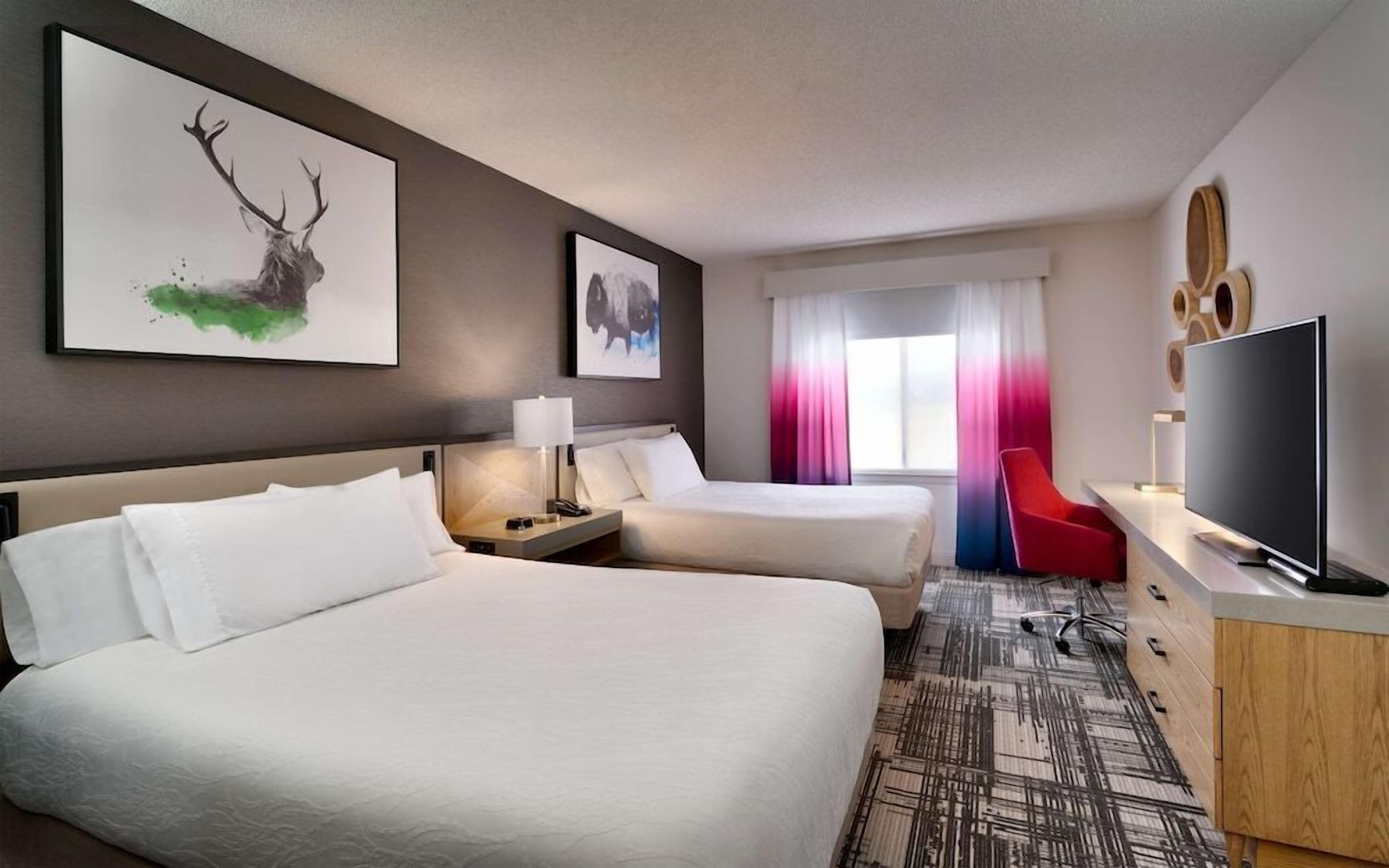 In-room safe, desk, iron/ironing board, free cribs/infant beds