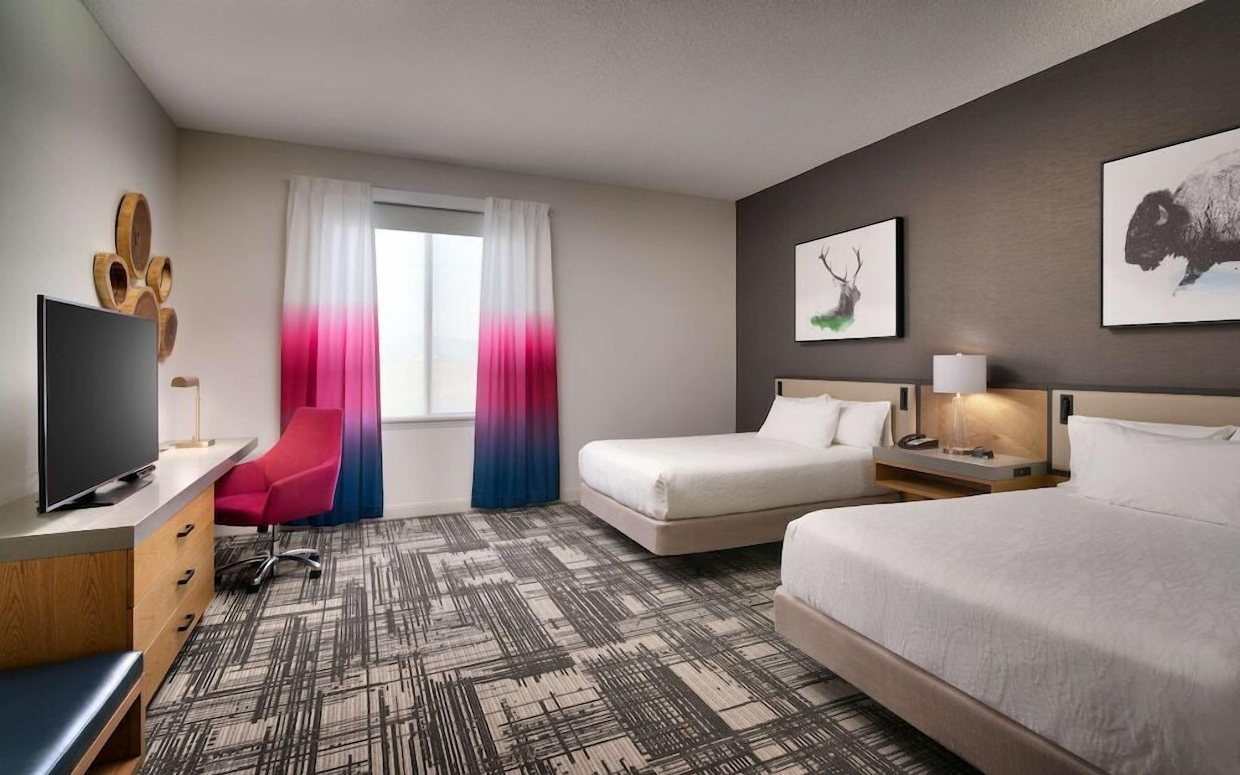In-room safe, desk, iron/ironing board, free cribs/infant beds