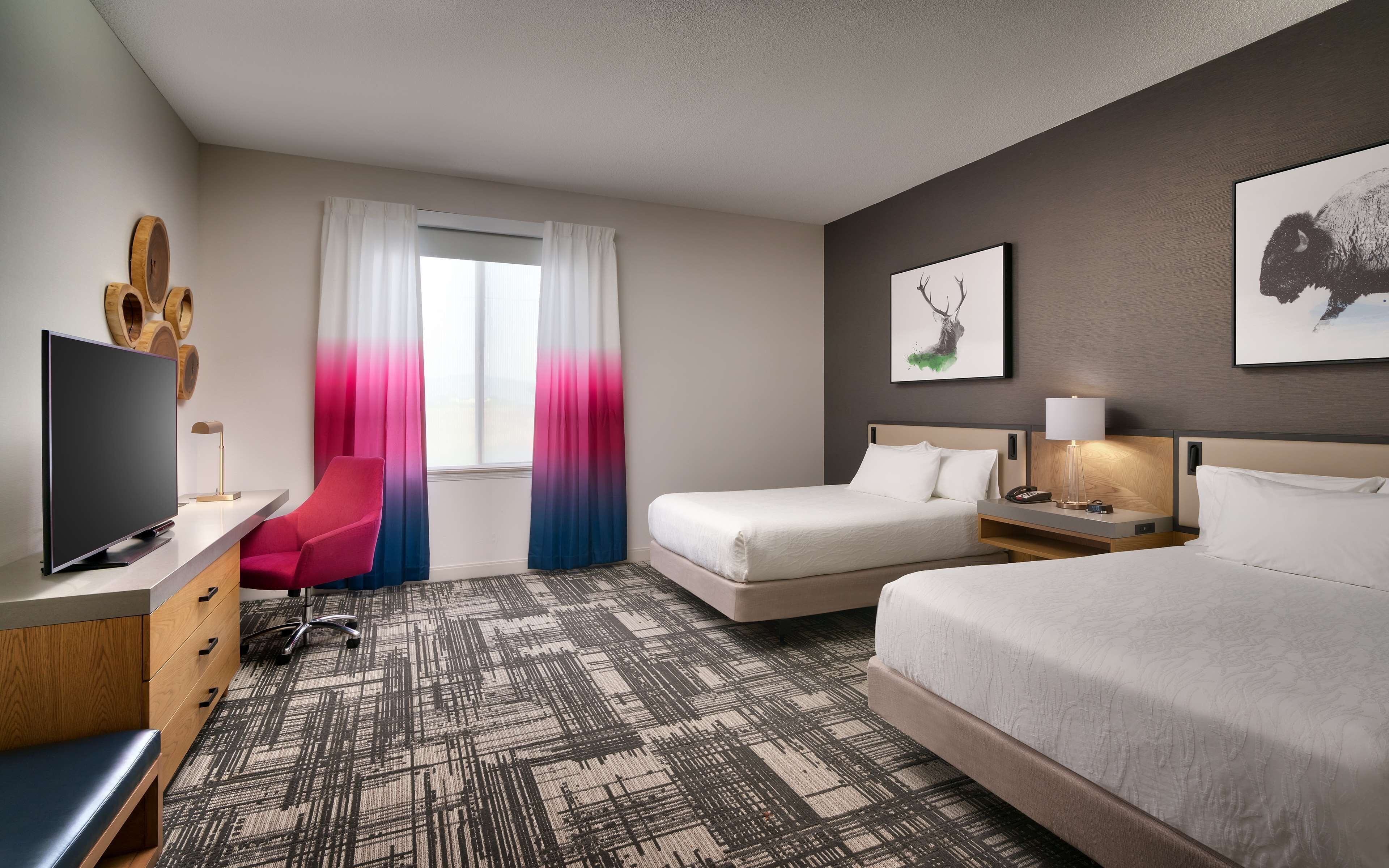 In-room safe, desk, iron/ironing board, free cribs/infant beds