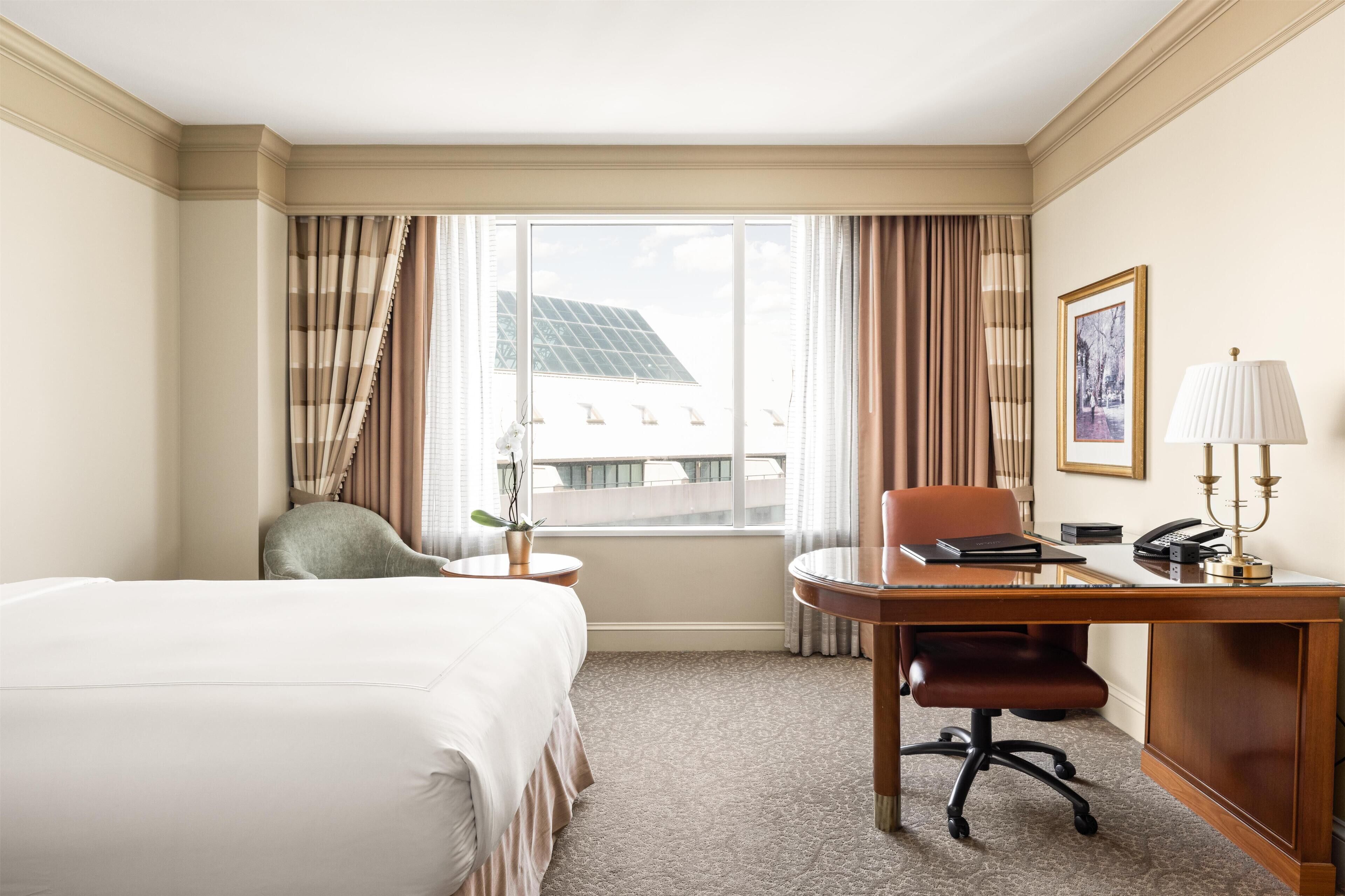 Premium bedding, pillow-top beds, minibar, in-room safe