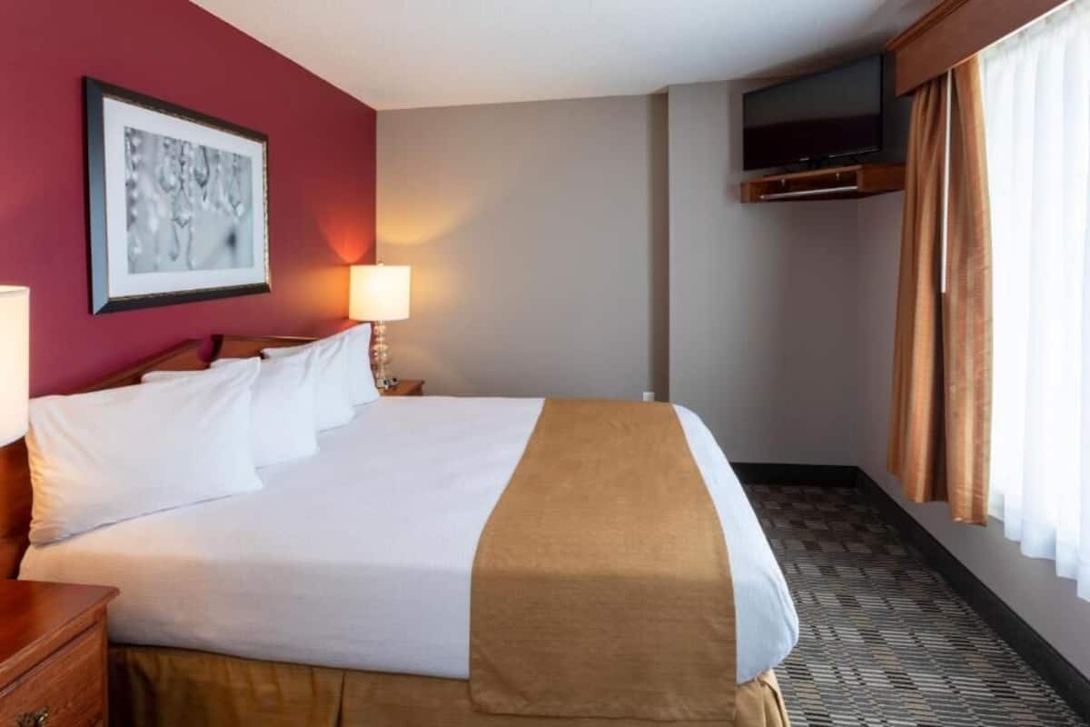 1 Schlafzimmer, Schreibtisch, Verdunkelungsvorhänge