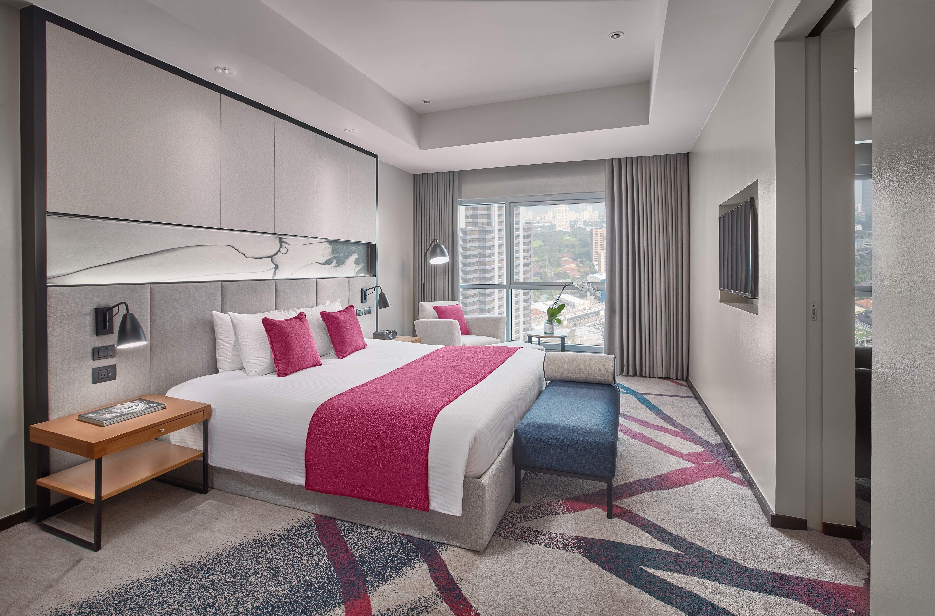 Premium bedding, pillowtop beds, minibar, in-room safe