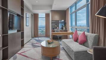 Literie de qualité supérieure, surmatelas, minibar