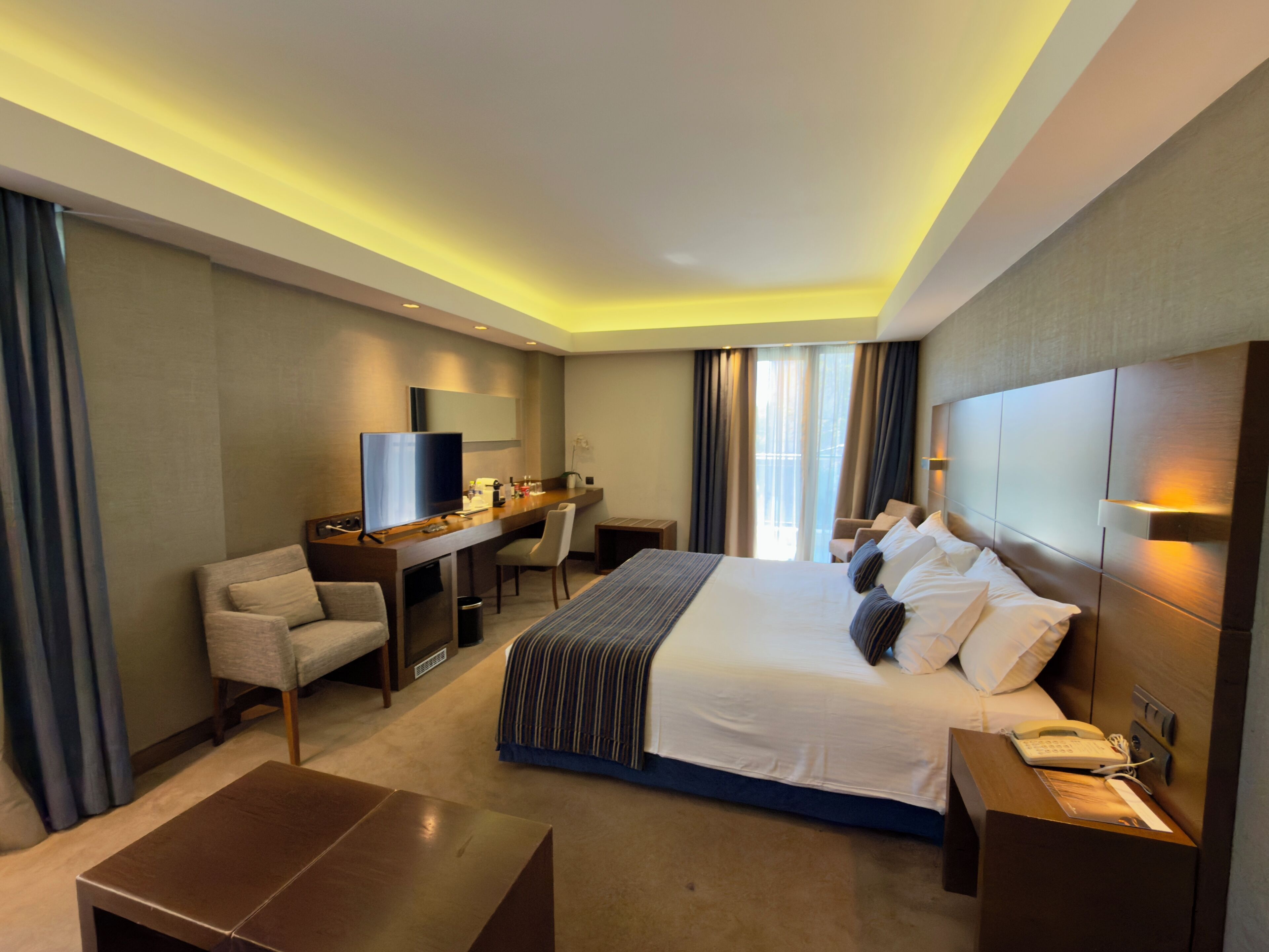 Junior Suite | Hypo-allergenic bedding, minibar, in-room safe, desk