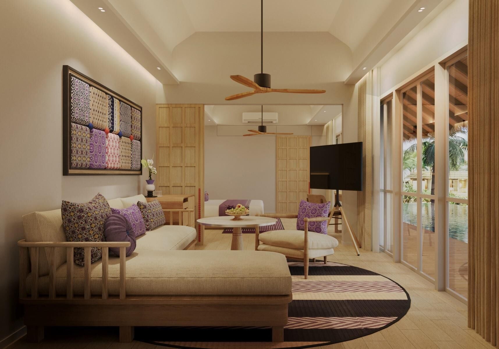 Beachfront Pool Villa with FREE THB 1,000 Net Resort Credit per night | 客房景觀