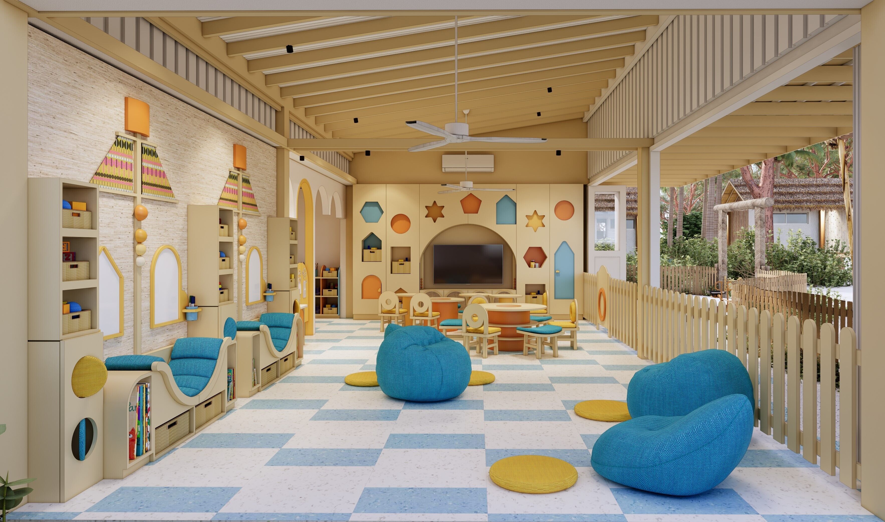 children’s play area – indoor