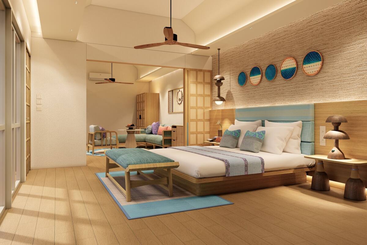 Villa (Hill Top Pool) | Minibar, in-room safe, desk, blackout drapes