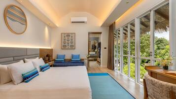 Deluxe Garden Villa with FREE THB 1,000 Net Resort Credit per night | Zimmersafe, Verdunkelungsvorhänge, Bügeleisen/Bügelbrett, Bettwäsche