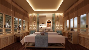 Sauna, hot tub, steam room, body treatments, aromatherapy