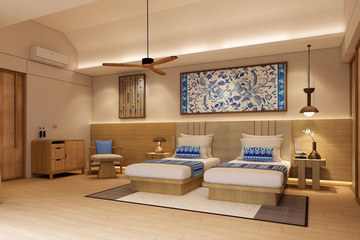 Superior Room, 2 Twin Beds (Garden) | Minibar, in-room safe, desk, blackout drapes