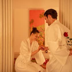 Couples treatment room(s), steam room, body treatments, aromatherapy