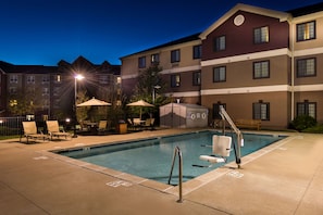 Seasonal outdoor pool