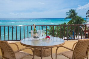 Deluxe Studio, 1 King Bed with Sofa bed, Sea View | Balcony - Yellow Bird Hotel (St. Lawrence Gap)