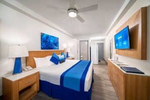 Studio Supérieur, vue océan, en front de mer