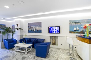 Sitteområde i lobbyen