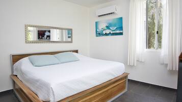 Egyptian cotton sheets, pillow-top beds, in-room safe, desk