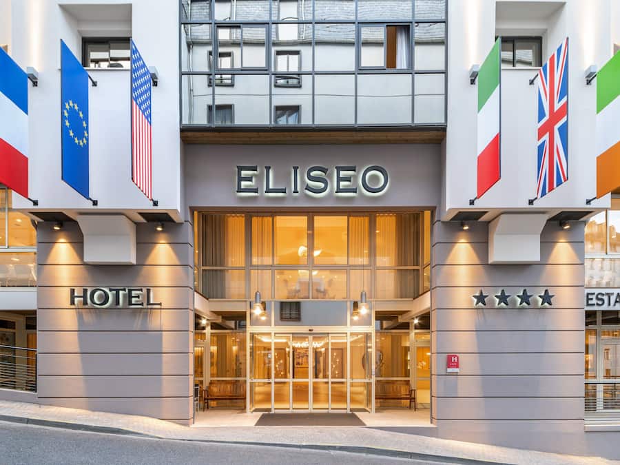 Voorkant van accommodatie