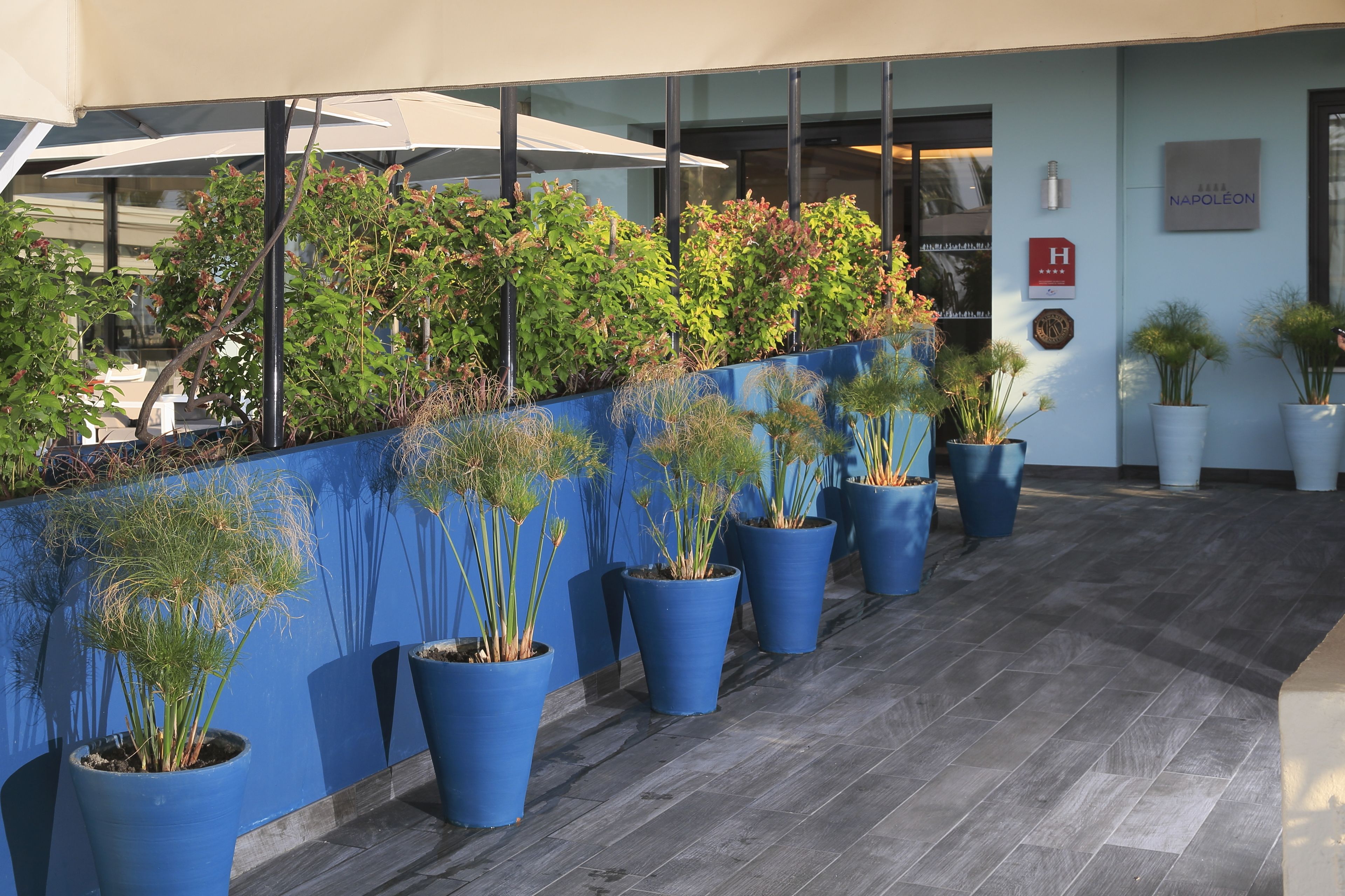 Entrée de l’hébergement