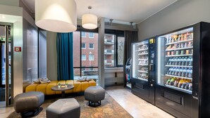 Sitteområde i lobbyen