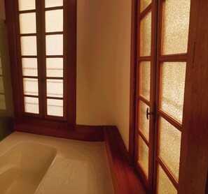 Suite, 2 Double Beds, Courtyard View (Room N-5) | Deep-soaking bathtub