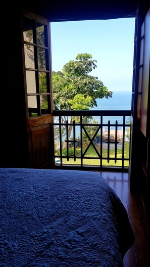 Phòng, quang cảnh biển (Room N-3) | Bộ trải giường bằng vải cotton Ai Cập, bộ đồ giường cao cấp