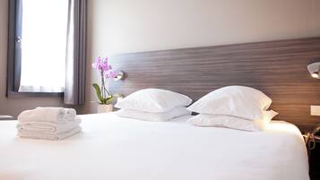 Superior Double Room | Premium bedding, desk, laptop workspace, blackout curtains