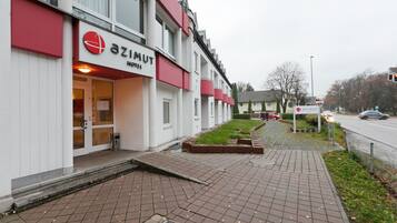 Entrada al alojamiento