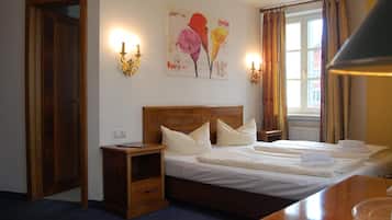 In-room safe, desk, soundproofing, free cots/infant beds