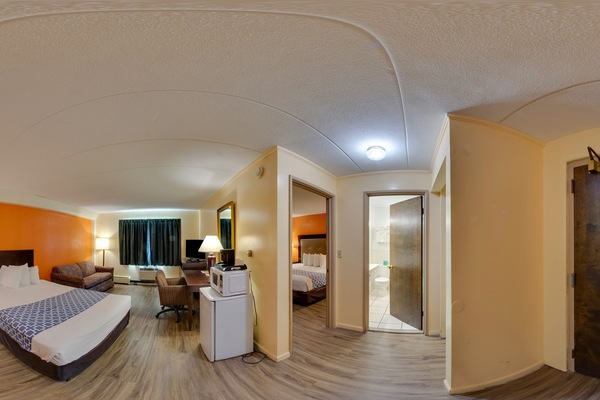 Suite, Multiple Beds, Accessible, Non Smoking | Floor plan
