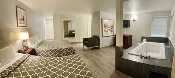 Basic Double Room, 2 Queen Beds, Non Smoking, Jetted Tub | Jetted tub