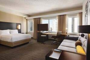 Studio Suite, 1 Queen Bed with Sofa bed, Corner | Hypo-allergenic bedding, in-room safe, desk, laptop workspace - Residence Inn by Marriott Denver City Center (Denver)