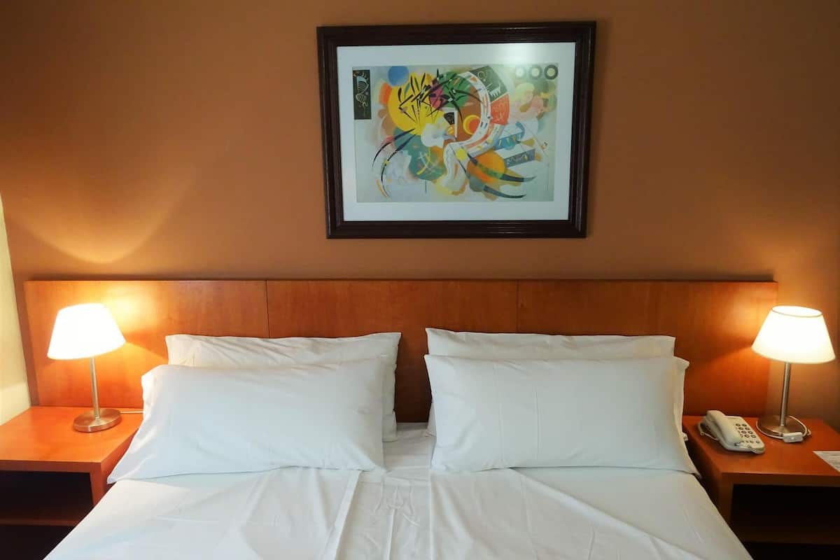 Minibar, in-room safe, desk, blackout curtains