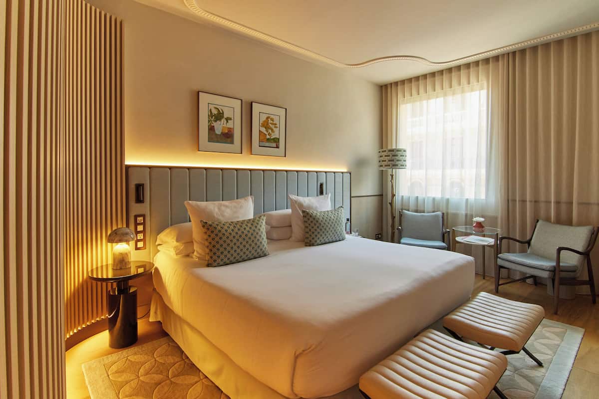 Chambre supérieure, 1 lit double | 1 chambre, literie de qualité, minibar