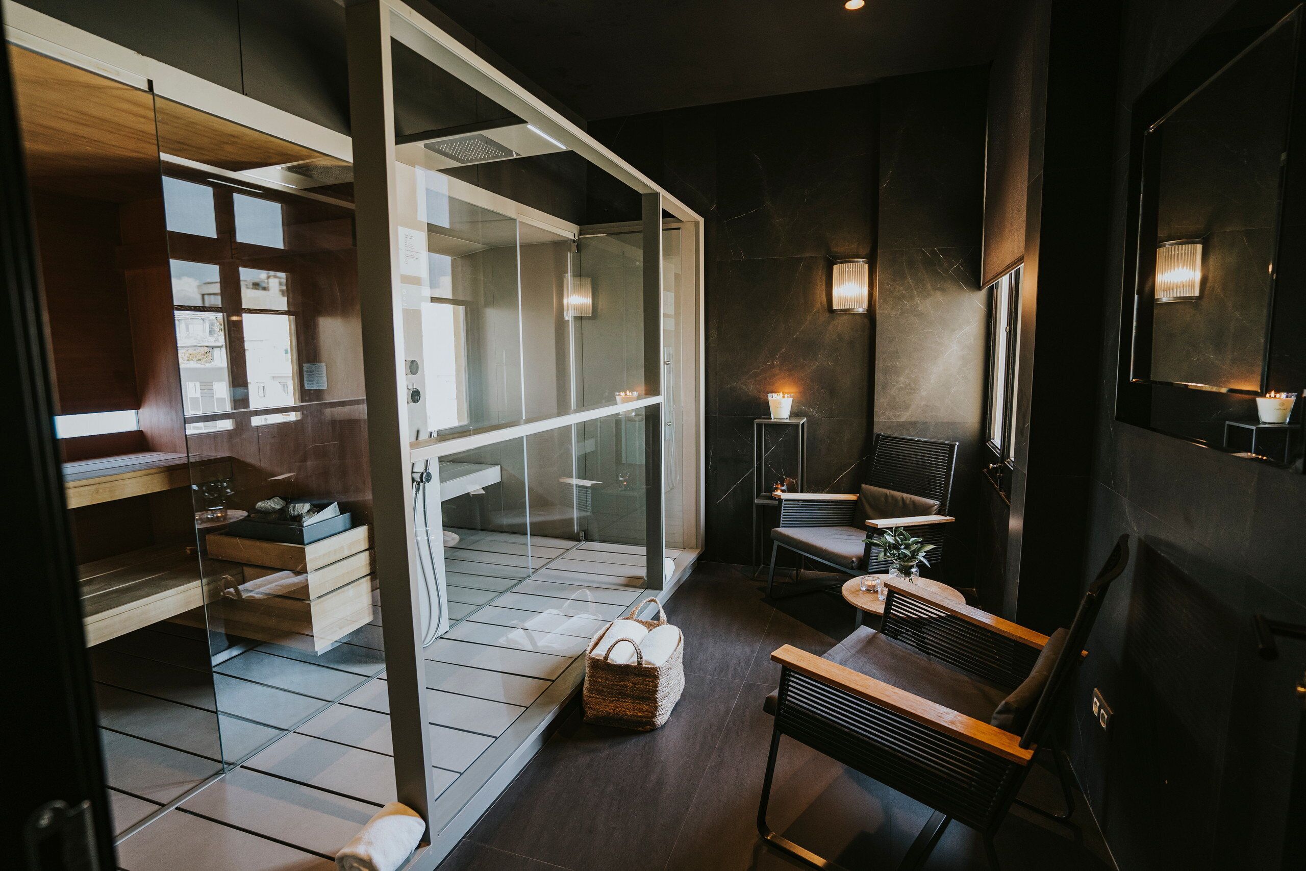 facials, ayurvedic treatments, massage/treatment rooms