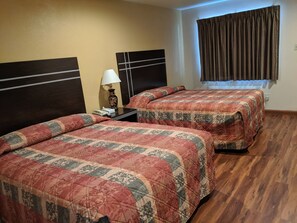 Standard Room, 2 Queen Beds, Smoking | Desk, iron/ironing board, free WiFi, bed sheets - Colonial Inn (Hammond)
