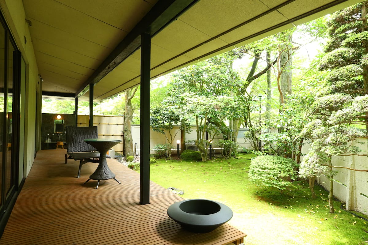 客房, 非吸煙房 (Spec. Jpn Western Style Open-Air Bath) | 迷你吧、客房內保險箱、遮光布/窗簾、熨斗/熨衣板