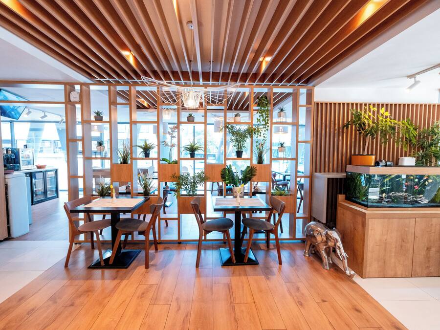 Sala de estar en el lobby