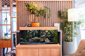 Lobby sitting area - Stil Hotel (Bucharest)