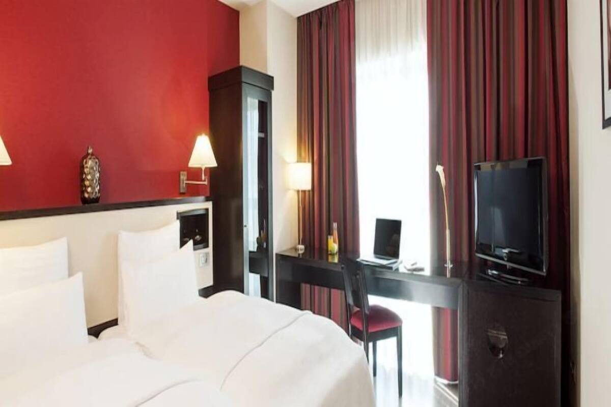 Hypo-allergenic bedding available, minibar, in-room safe, desk