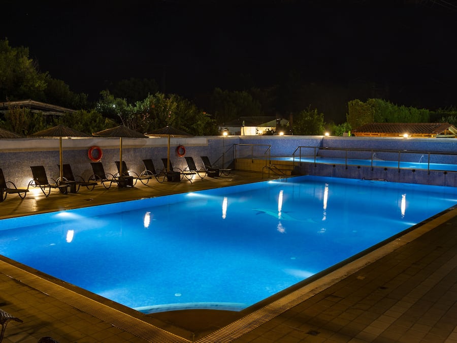 Udendørs bryllupsområde