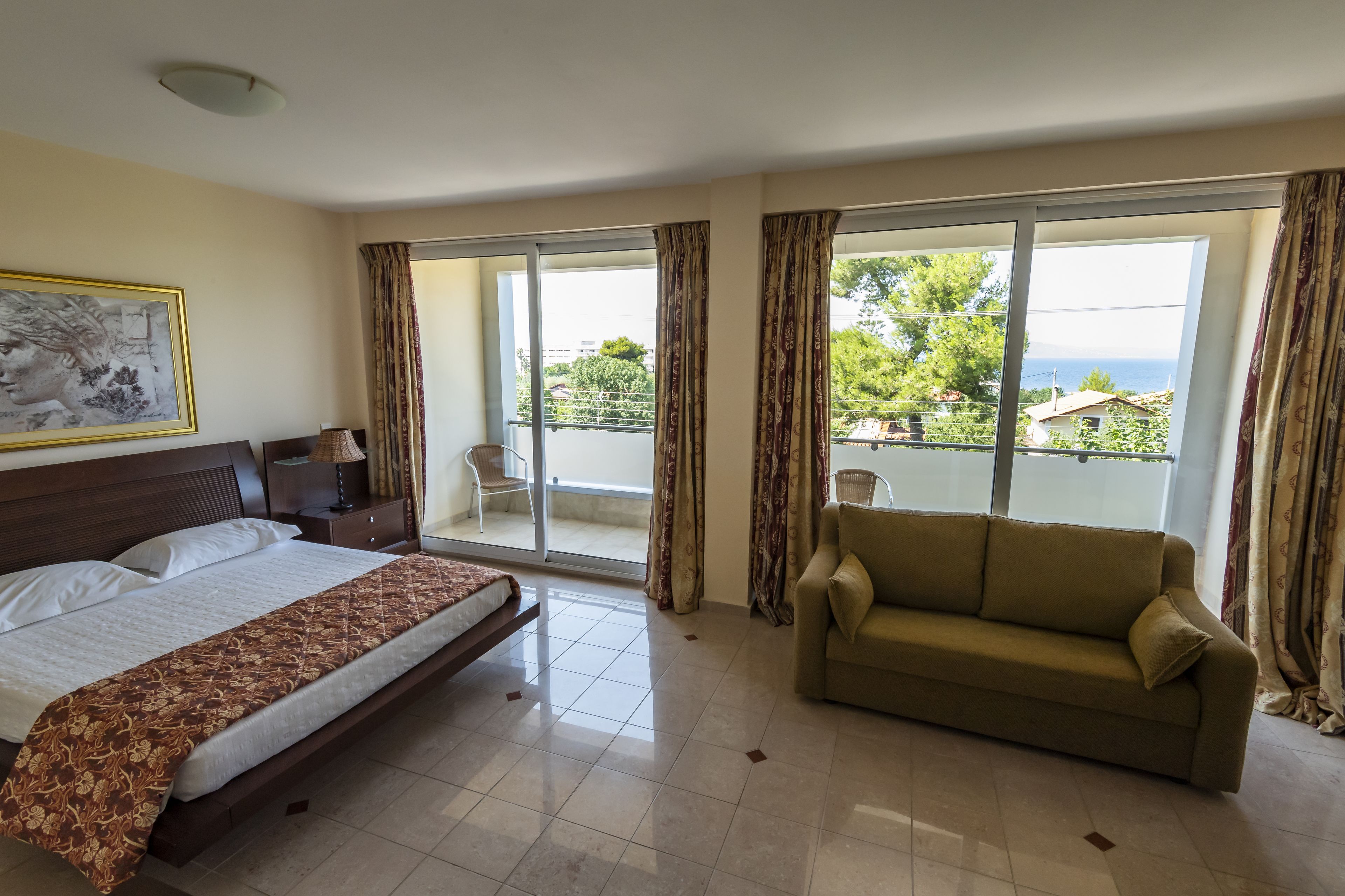 Family Room, Sea View | Balcony view