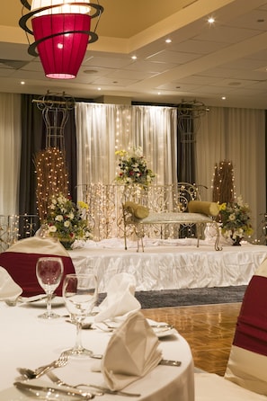 Indoor wedding