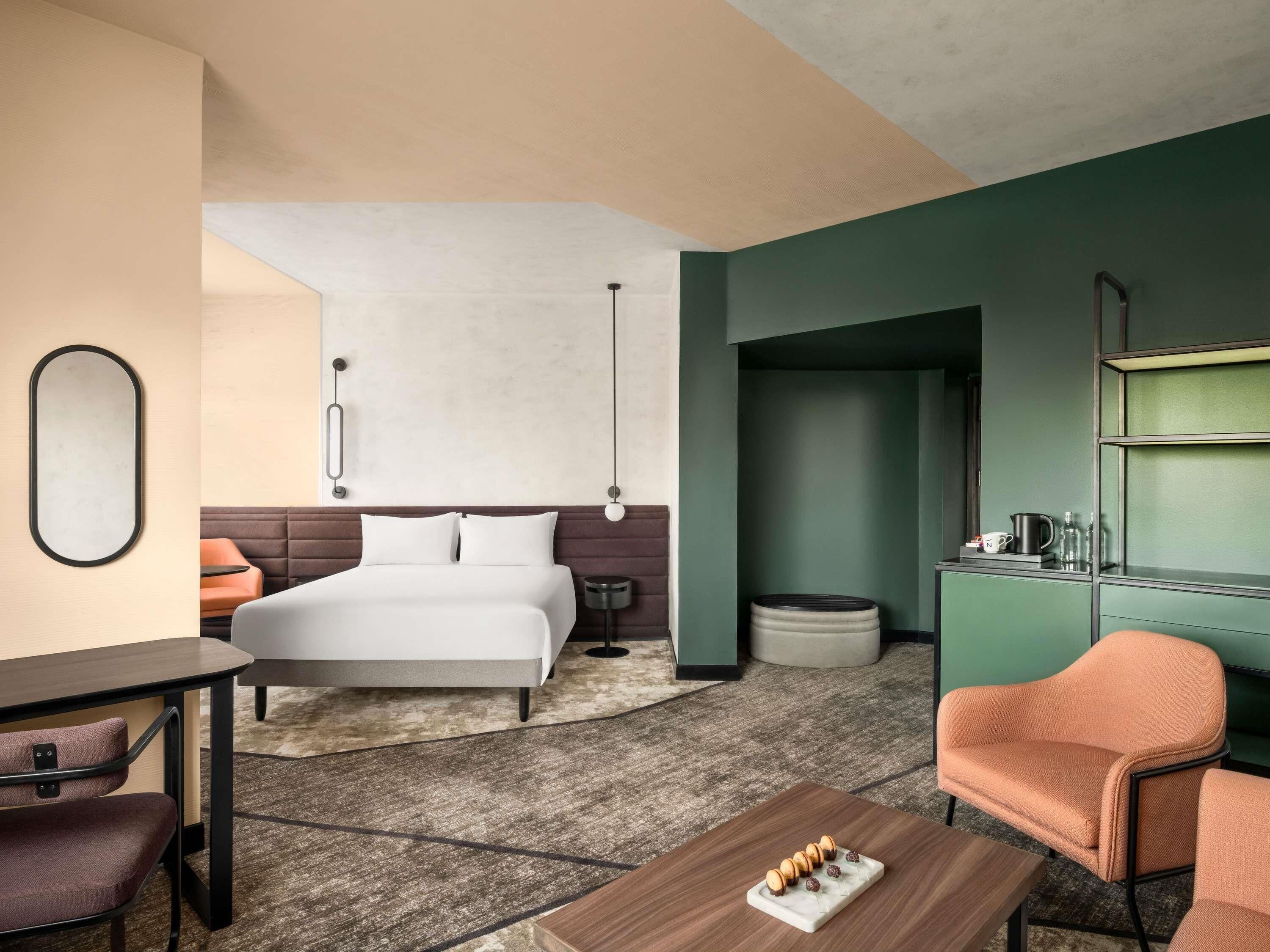 Minibar, in-room safe, desk, laptop workspace