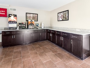 Breakfast area
