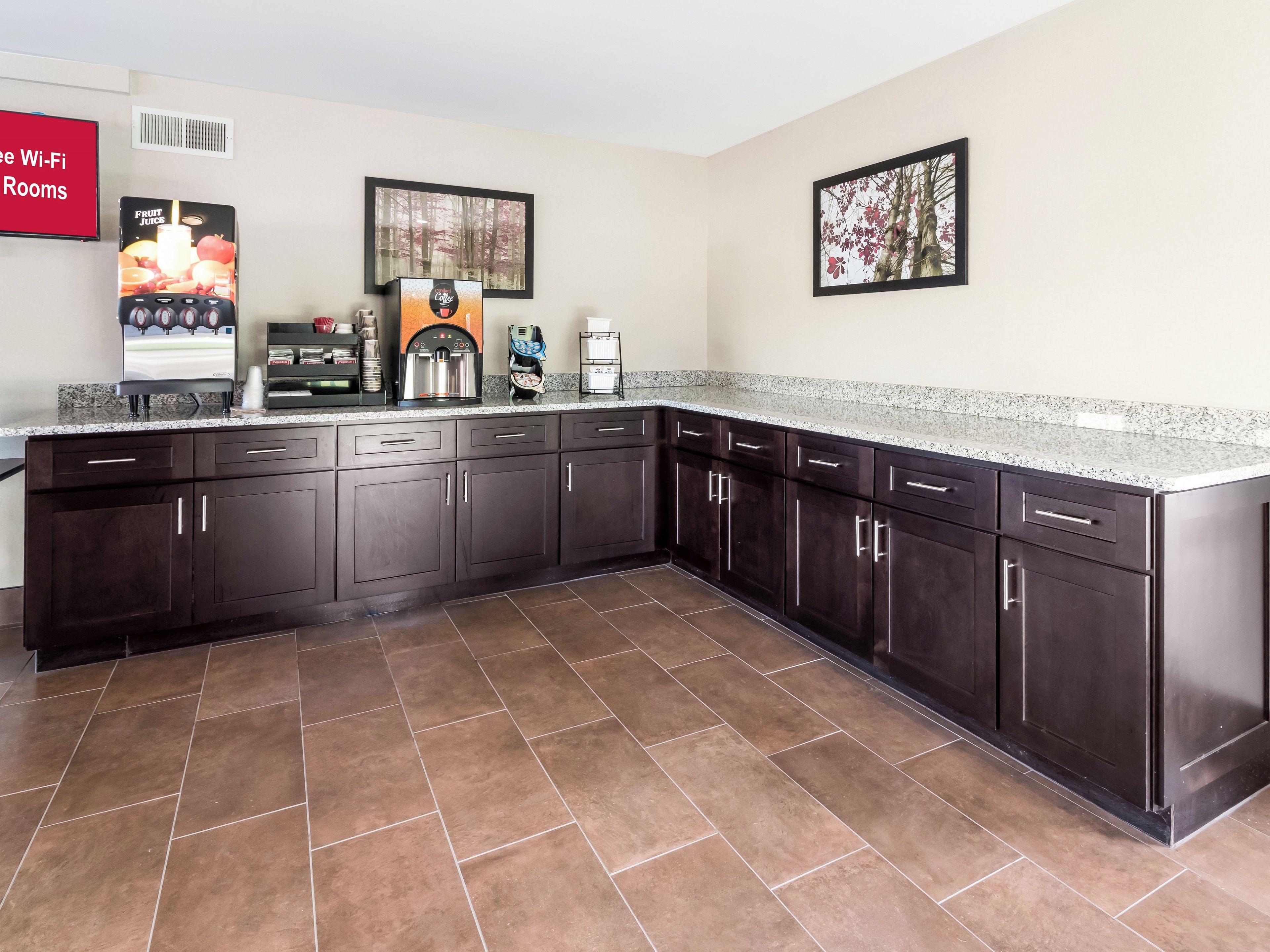 Breakfast area