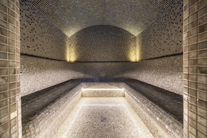 Couples treatment room(s), sauna, steam room, Turkish bath/hammam - Mercure Palanga Vanagupe Resort (Palanga)