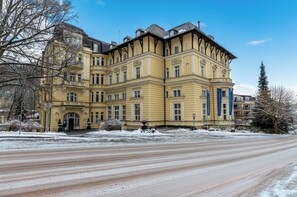 Overnatningsstedets indgangsparti