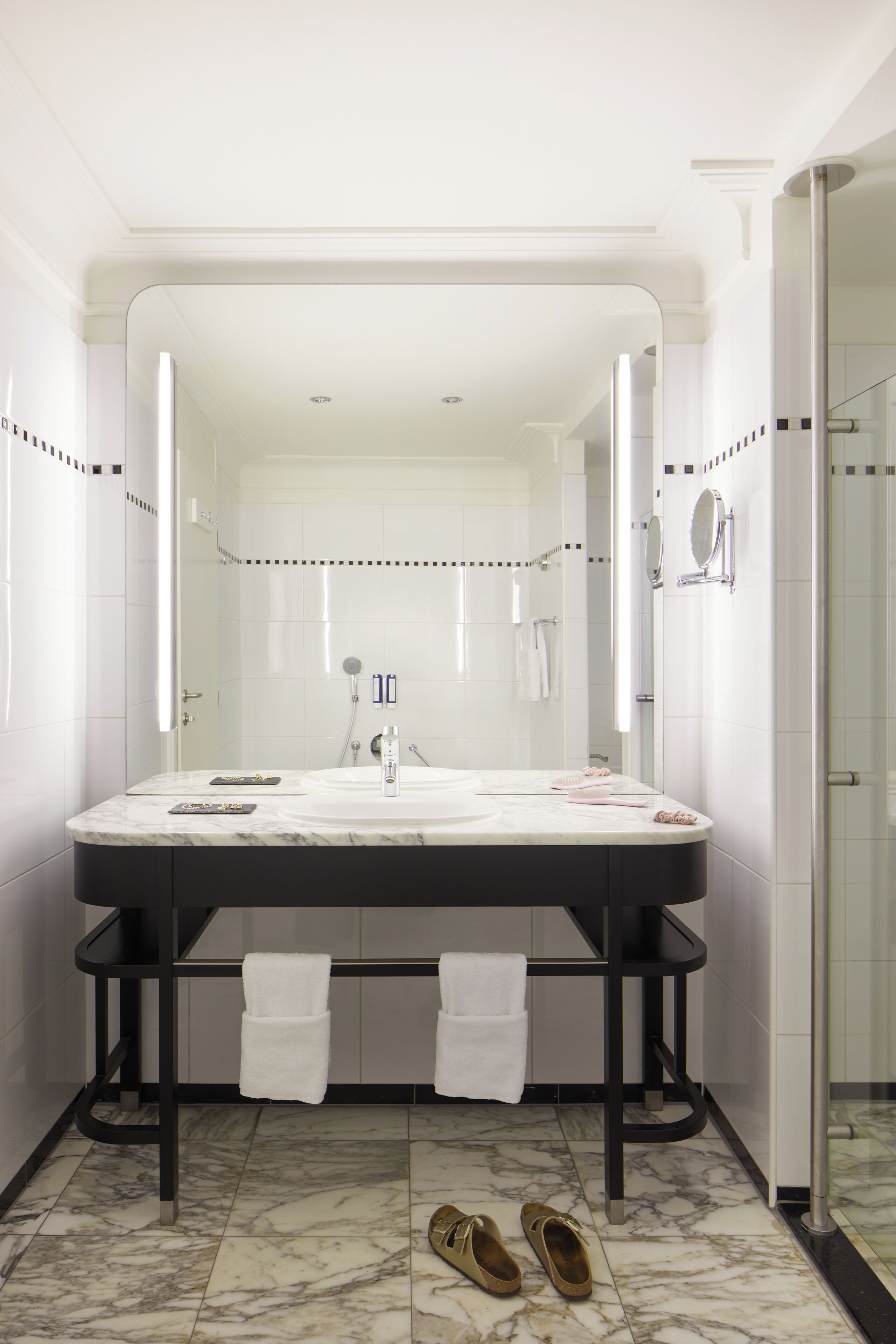 free toiletries, hair dryer, bathrobes, slippers