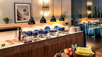 Daily buffet breakfast (EUR 27 per person)