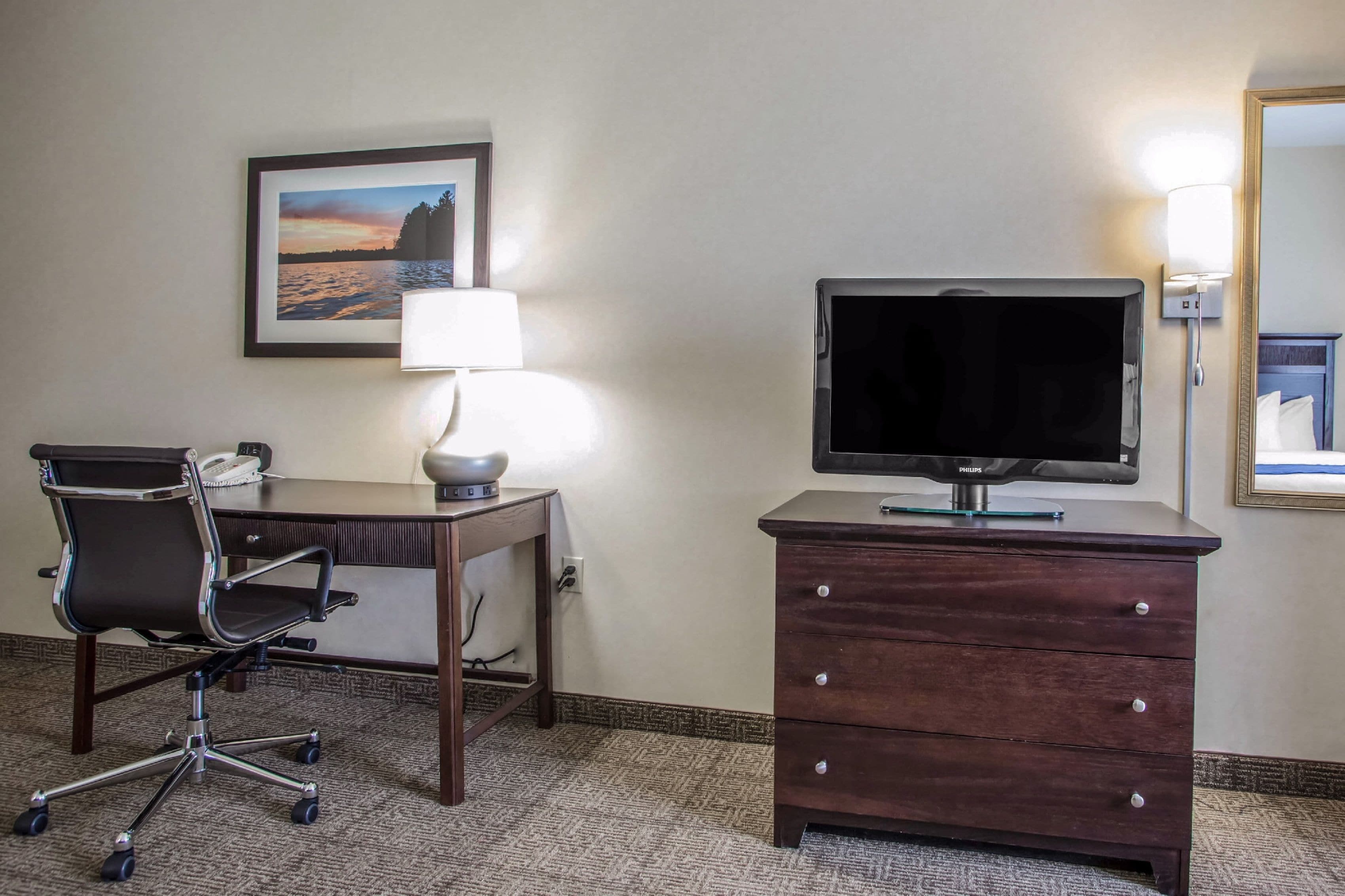 in-room safe, desk, iron/ironing board, free cots/infant beds